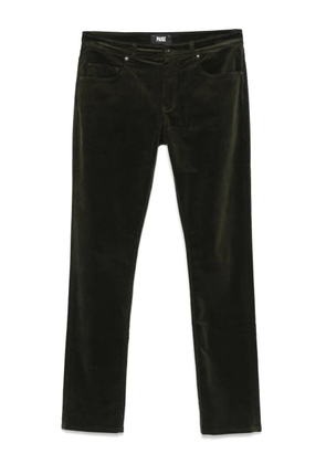 PAIGE Lennox trousers - Green