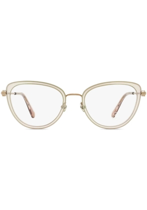 Moncler Eyewear ML5148 cat-eye glasses - Pink