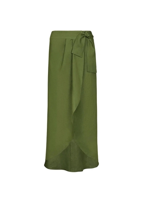 Johanna Ortiz Safari midi skirt - Green