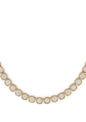LB Exclusive diamond cushion link necklace - Gold