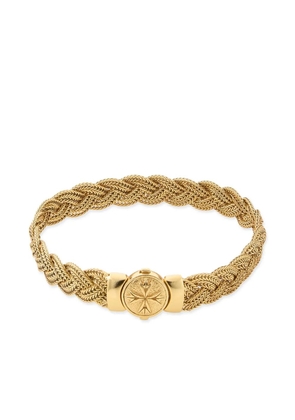 Emanuele Bicocchi diamond-cut flat braided bracelet - Gold