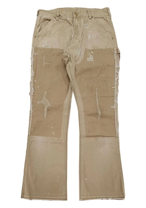 SAINT MXXXXXX Double Knee trousers - Neutrals