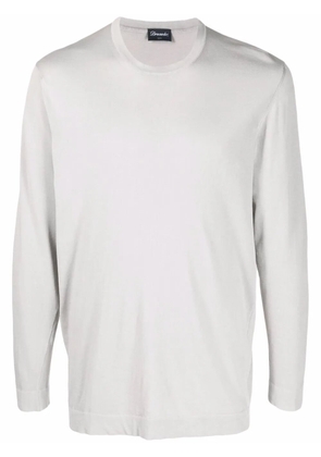 Drumohr crew neck sweatshirt - Grey