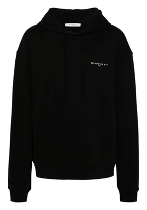 Ih Nom Uh Nit Pearls and Roses Mask hoodie - Black