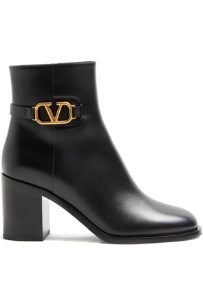 Valentino Garavani 75mm VLogo Signature ankle boots - Black