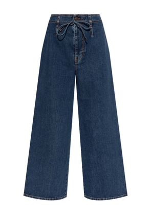 ETRO cotton wide-leg jeans - Blue