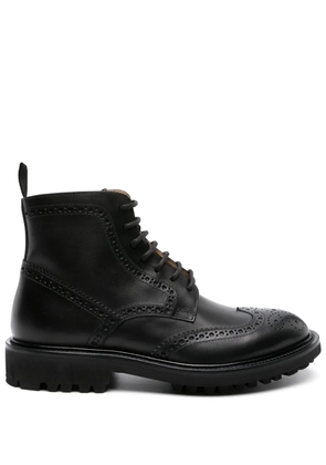 Scarosso Thomas leather boots - Black
