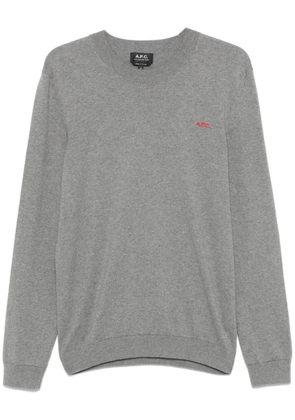 A.P.C. cotton sweater - Grey