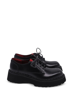 Gucci Pre-Owned Thea lug-sole derby shoes - Black