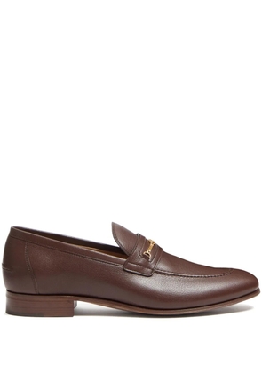 Valentino Garavani VLogo Signature loafers - Brown