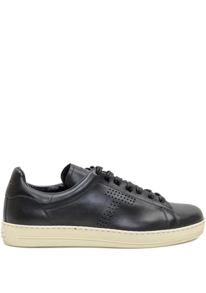 TOM FORD perforated sneakers - Black