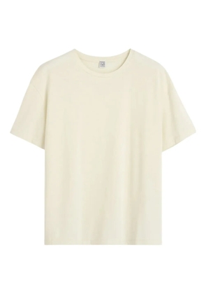 TOTEME crew-neck T-shirt - Yellow