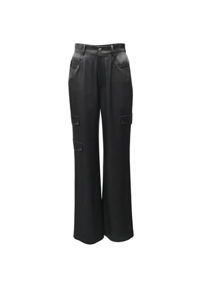 Nanushka straight cargo trousers - Black