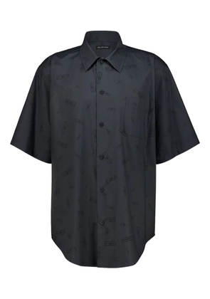 Balenciaga minimal cotton shirt - Grey