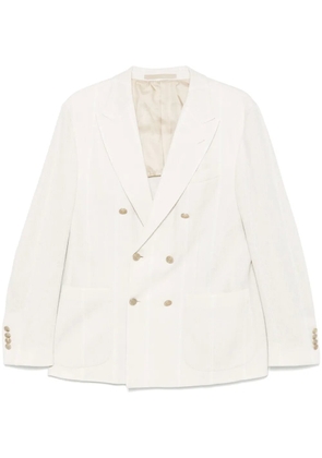 Eleventy striped blazer - Neutrals