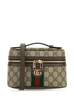 Gucci mini Ophidia tote bag - Brown