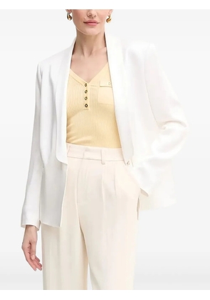 BOSS single-breasted blazer - White