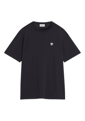 Maison Kitsuné Barista Fox patch cotton T-shirt - Black
