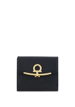 Ferragamo fold-over clasp purse - Black