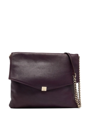 Carolina Herrera Vintage envelope-design shoulder bag - Purple