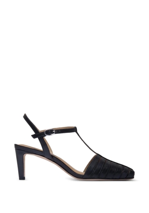 Bernardo Peoria T-bar heeled pumps - Black