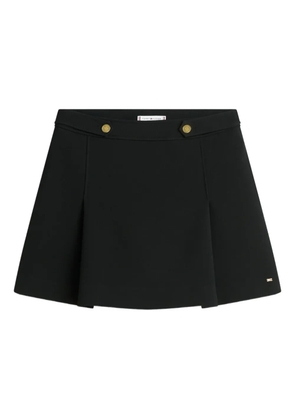 Tommy Hilfiger button-detail mini skirt - Black