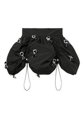 PUCCI bubble-hem drawstring skirt - Black