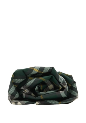 Burberry Rose checkered clutch bag - Green