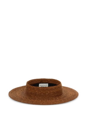 Helen Kaminski Rani raffia wide-brim hat - Brown