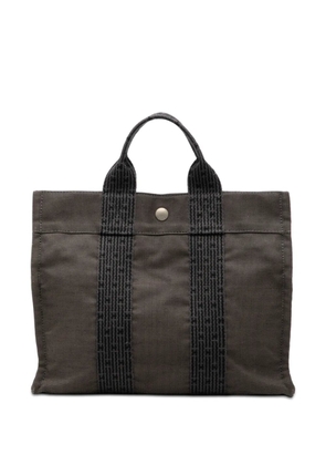 Hermès Pre-Owned 1990-2010 Canvas Herline PM tote bag - Grey