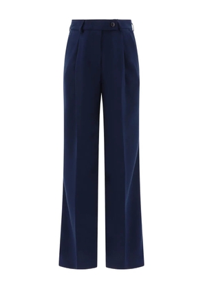 F.It pleated-front tailored trousers - Blue