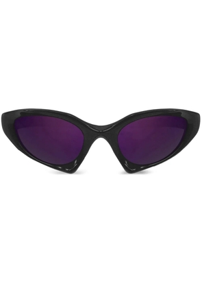 Balenciaga Eyewear oversize-frame sunglasses - Black