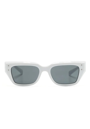 Dolce & Gabbana Eyewear rectangle-frame sunglasses - White