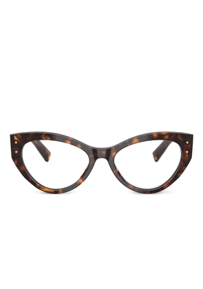 Dolce & Gabbana Eyewear tortoiseshell cat-eye glasses - Brown