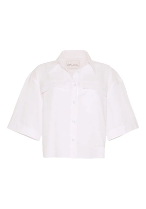Cara Cara Calvia pocket short-sleeve shirt - White