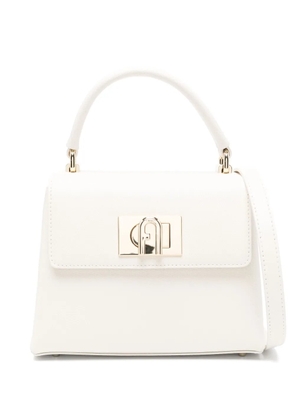 Furla mini 1927 tote bag - White