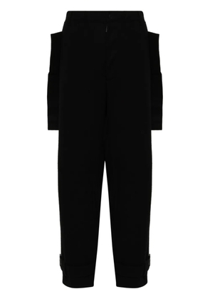 Yohji Yamamoto drop crotch trousers - Black