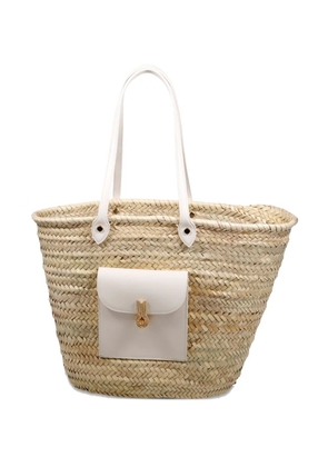 amato daniele Queen shoulder bag - Neutrals