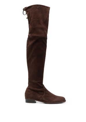 Stuart Weitzman Lowland 40mm thigh-high boots - Brown