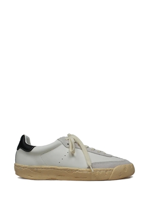 Maison MIHARA YASUHIRO suede-panel sneakers - White