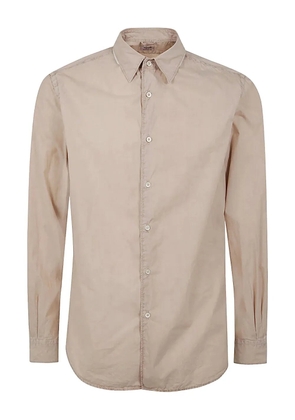ASPESI button-up cotton shirt - Neutrals