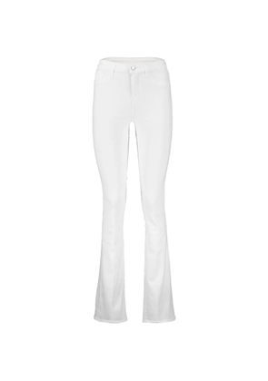L'Agence Selma bootcut jeans - White