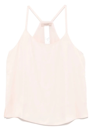 TWINSET satin tank top - Pink