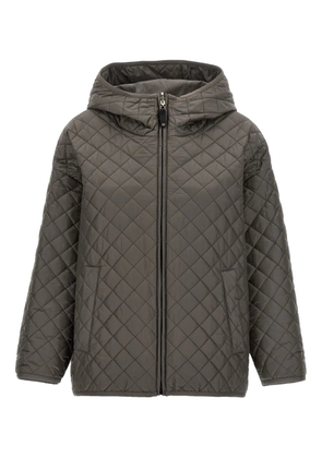 Max Mara Leo reversible quilted jacket - Grey