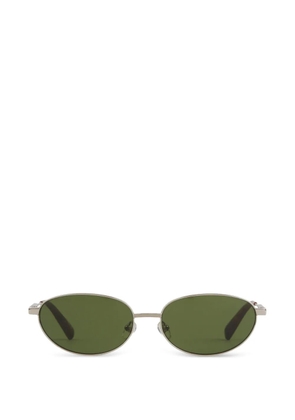 Jacquemus oval-frame sunglasses - Silver