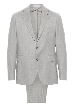 Tagliatore mélange single-breasted suit - Grey