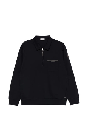 Moncler zip-up sweater - Blue