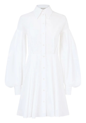 Nina Ricci puff sleeves minidress - White
