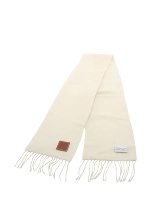 Loewe Pre-Owned 2000s Anagram scarf - Neutrals