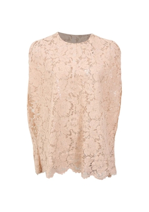Valentino Garavani Pre-Owned floral-lace blouse - Pink